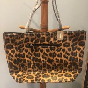 Chico’s Animal Print Tote Bag